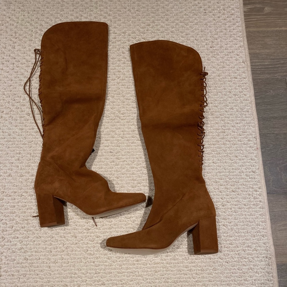 Brand New Zara Leather Boots